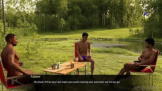 Summer Vacation &num;14 - Sport with chum around with annoy boys