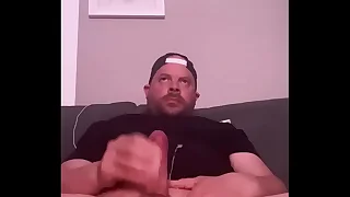 Jerking off cumshot